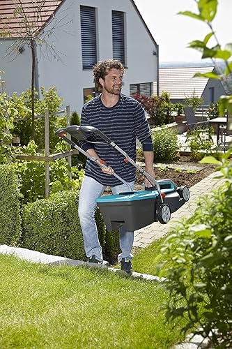 Gardena Raenmäher leicht zu transportieren