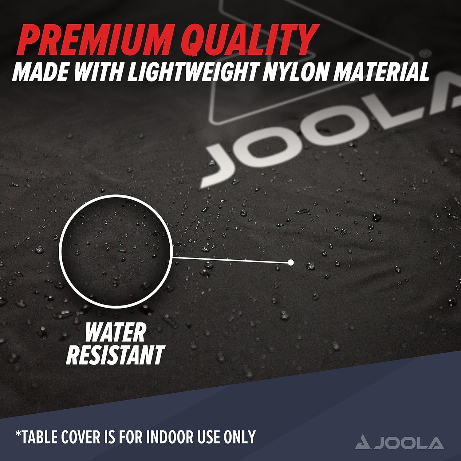 JOOLA Dual Function Indoor Table Cover, Black : Table Tennis Accessories : Sports & Outdoors