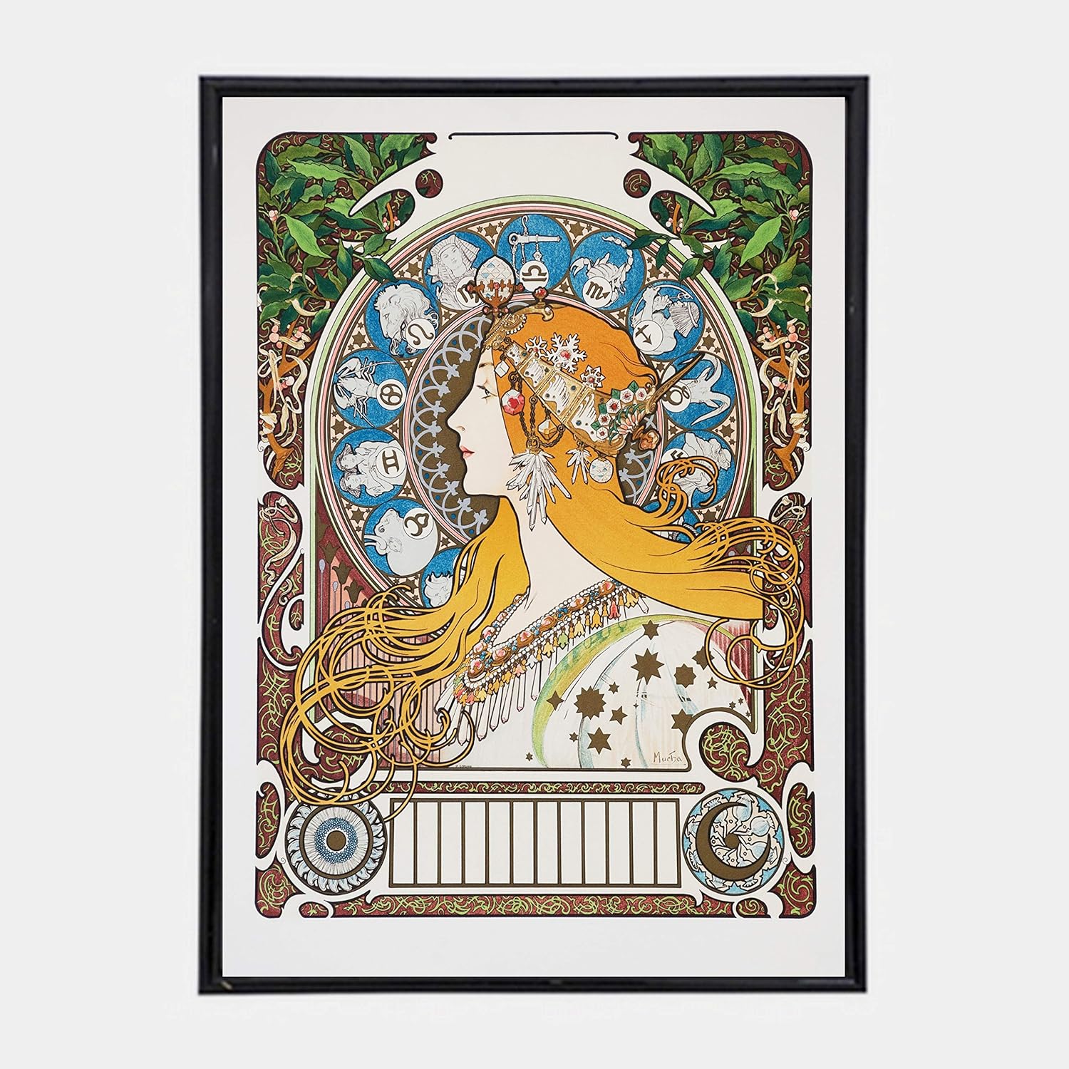 日本産 サラ ベルナール 14年 ジスモンダ アルフォンス ミュシャ 壁紙ポスター 絵画風 アールヌーヴォー 576mm 1693mm K Mch 028s1 ウォールステッカー Www Vicit World