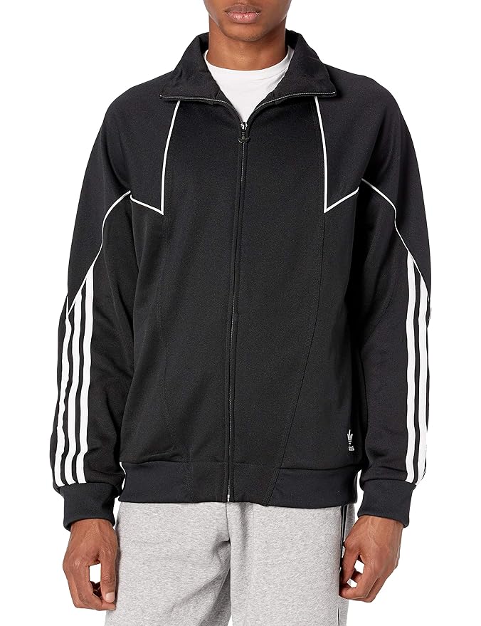 adidas Originals Men's Big Trefoil Abstract Polyester Track Top: Amazon.in: Clothing & Accessories