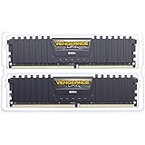 Corsair Vengeance LPX 16GB (2x8GB) DDR4 DRAM 3000MHz C15 Desktop Memory Kit - Black (CMK16GX4M2B3000C15)