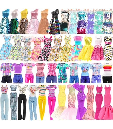 Lot de 84 vêtements et accessoires de poupée avec placard de poupée pour poupée de 11,5 pouces, kit de conception de mode pour fille, comprenant robe de mariée, robes de mode, tenues Lot de 84 vêtements et accessoires de poupée avec placard de poupée pour poupée de 11,5 pouces, kit de conception de mode pour fille, comprenant robe de mariée, robes de mode, tenues