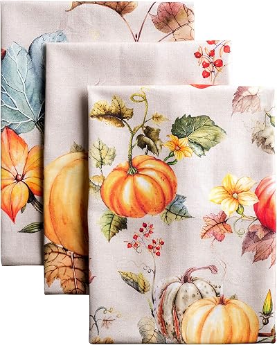 Maison d Hermine Kitchen Towels Set of 3 100% Cotton 70x50 cm