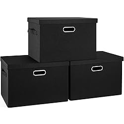 Graciadeco Large 17" 36 Quart Collapsible Stackable