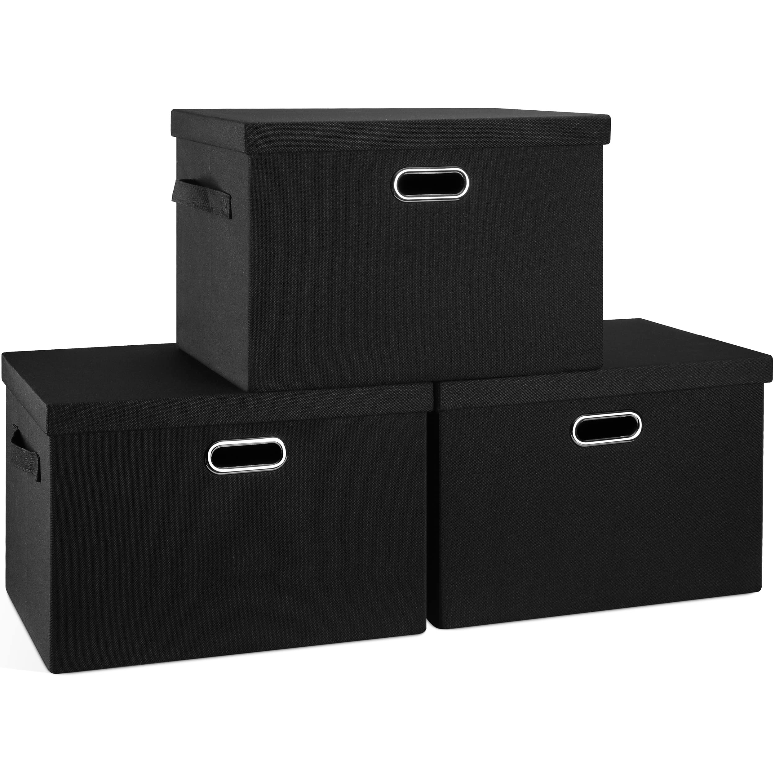 Graciadeco Large 17" 36 Quart Collapsible Stackable
