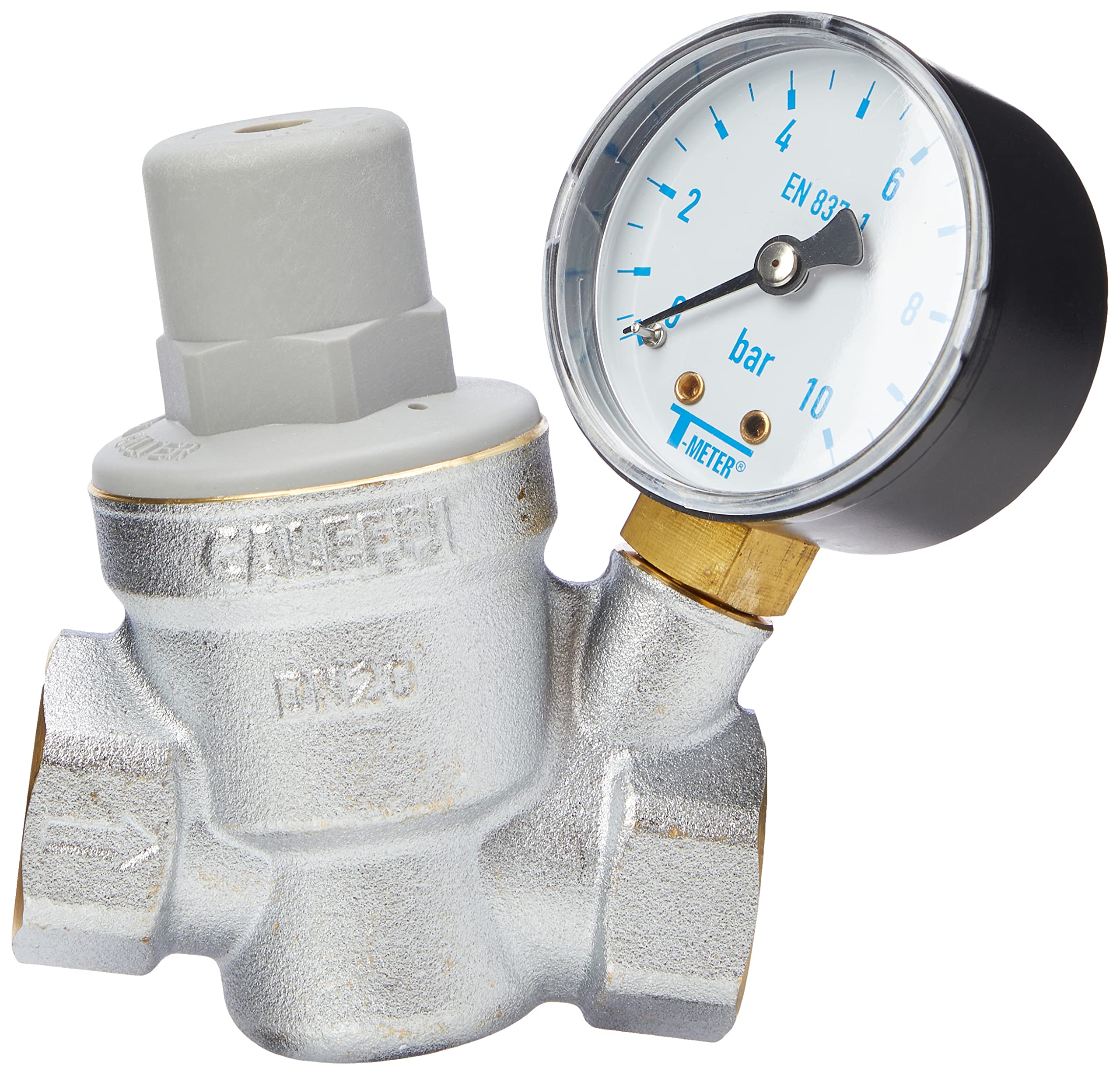 Thermador R53320M Pressure Reducer (3/4-Inch) with Pressure Gauge