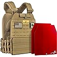 Amstaff Tactical Weighted Vest - Adjustable Weight Vests - Versatile Wearable Vest for Fitness Workouts, Strength and Endurance Training, Running
