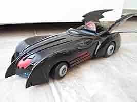 batmobile with batman and robin