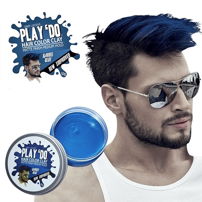 Amazon Com Play Do Temporary Hair Color Hair Wax Hair Clay