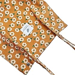 Aphoraeny Corduroy Tote Bag for Women Cute Totes