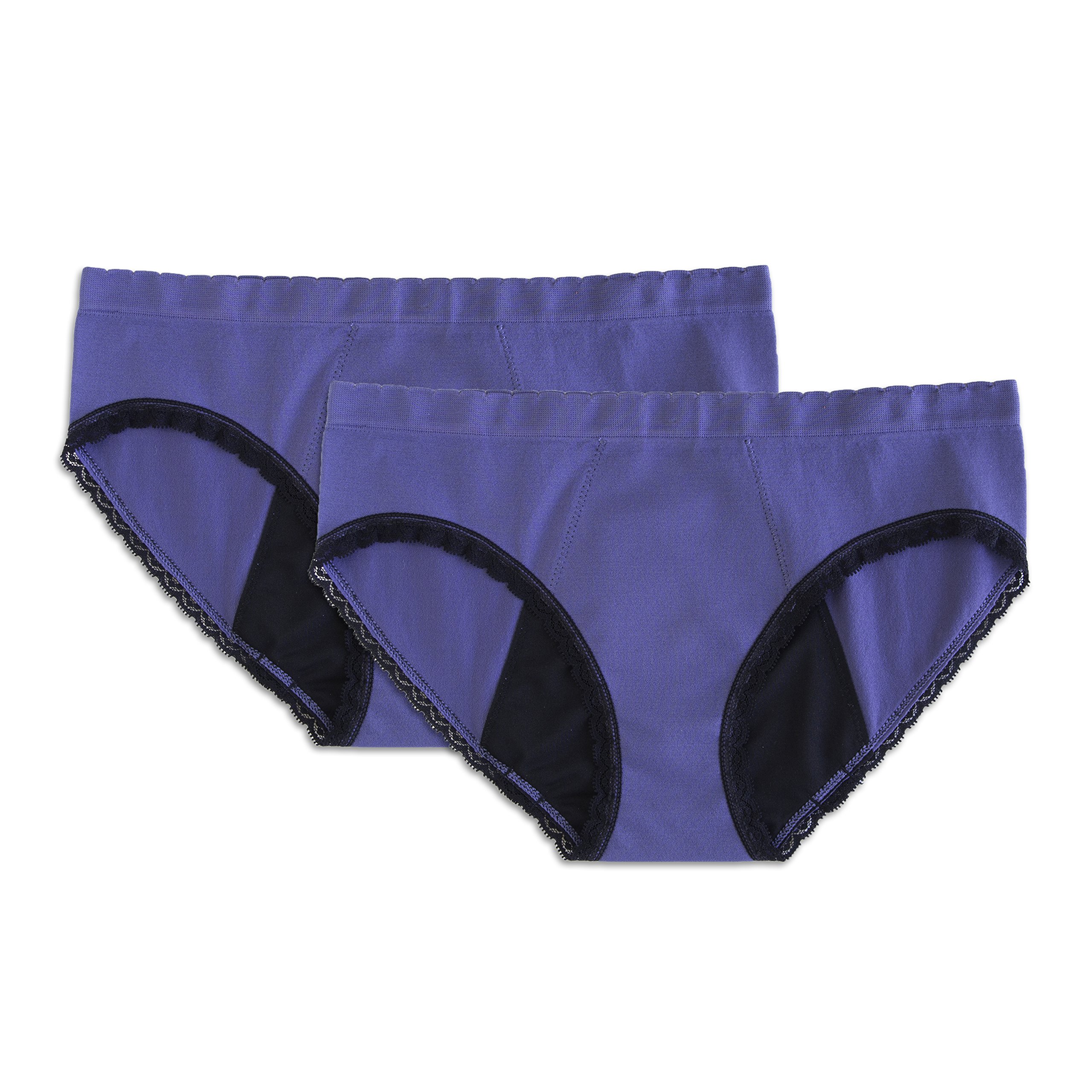 Anigan StainFree 2 Pack Menstrual Period Panties, Leakproof Protection