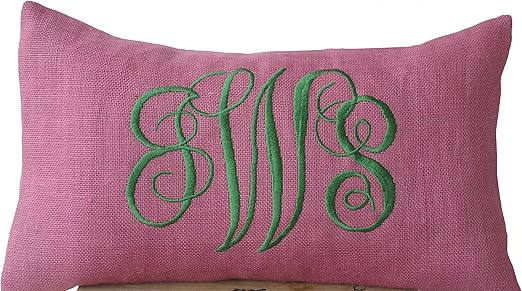 Amazon Com Amore Beaute Customizable Handcrafted Pink Burlap