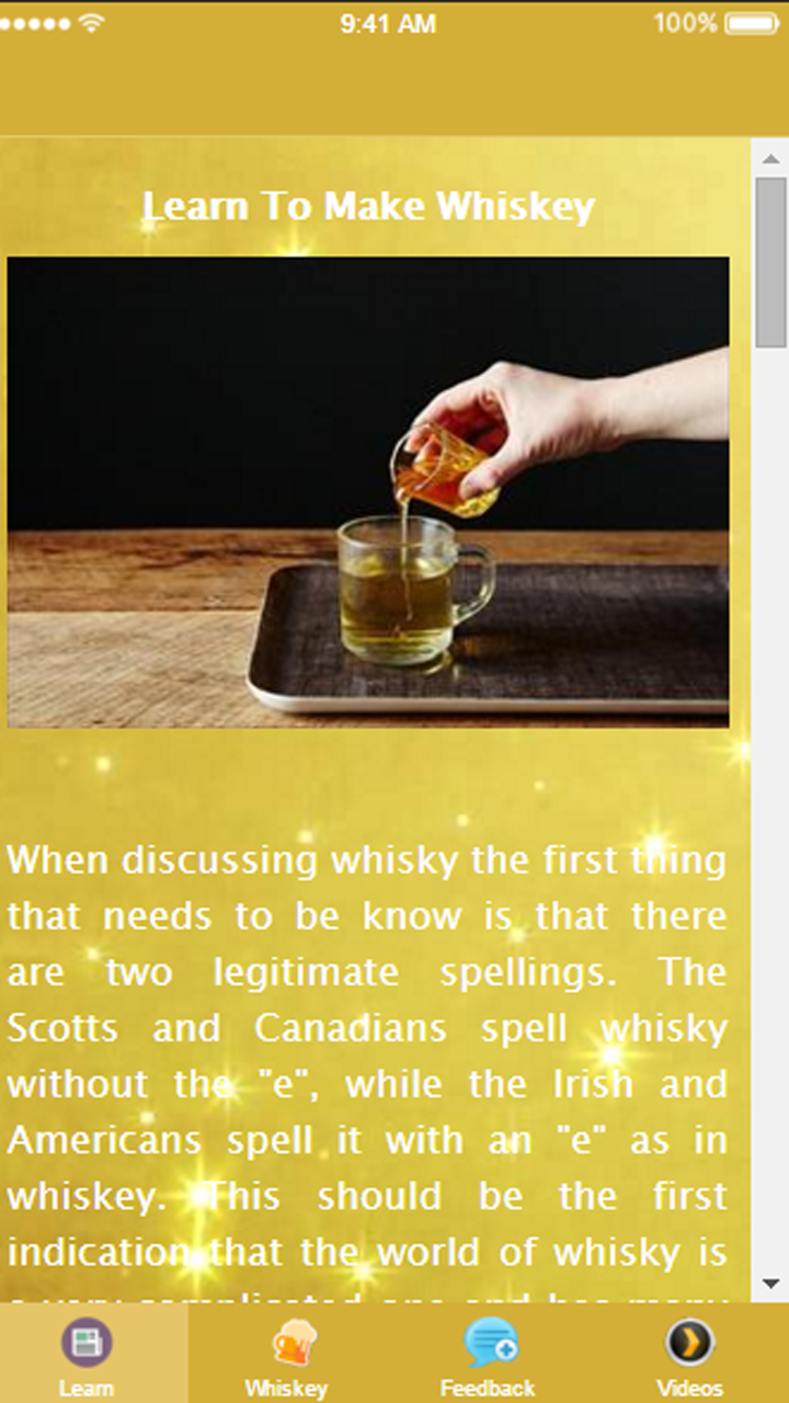 Learn To Make Whiskey