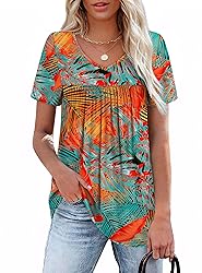 WEESO Womens Summer Tops 2025 Short Sleeve T Shirts