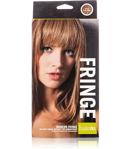 Amazon.com : Hairdo Modern Fringe Clip In Bang, R6 30h 