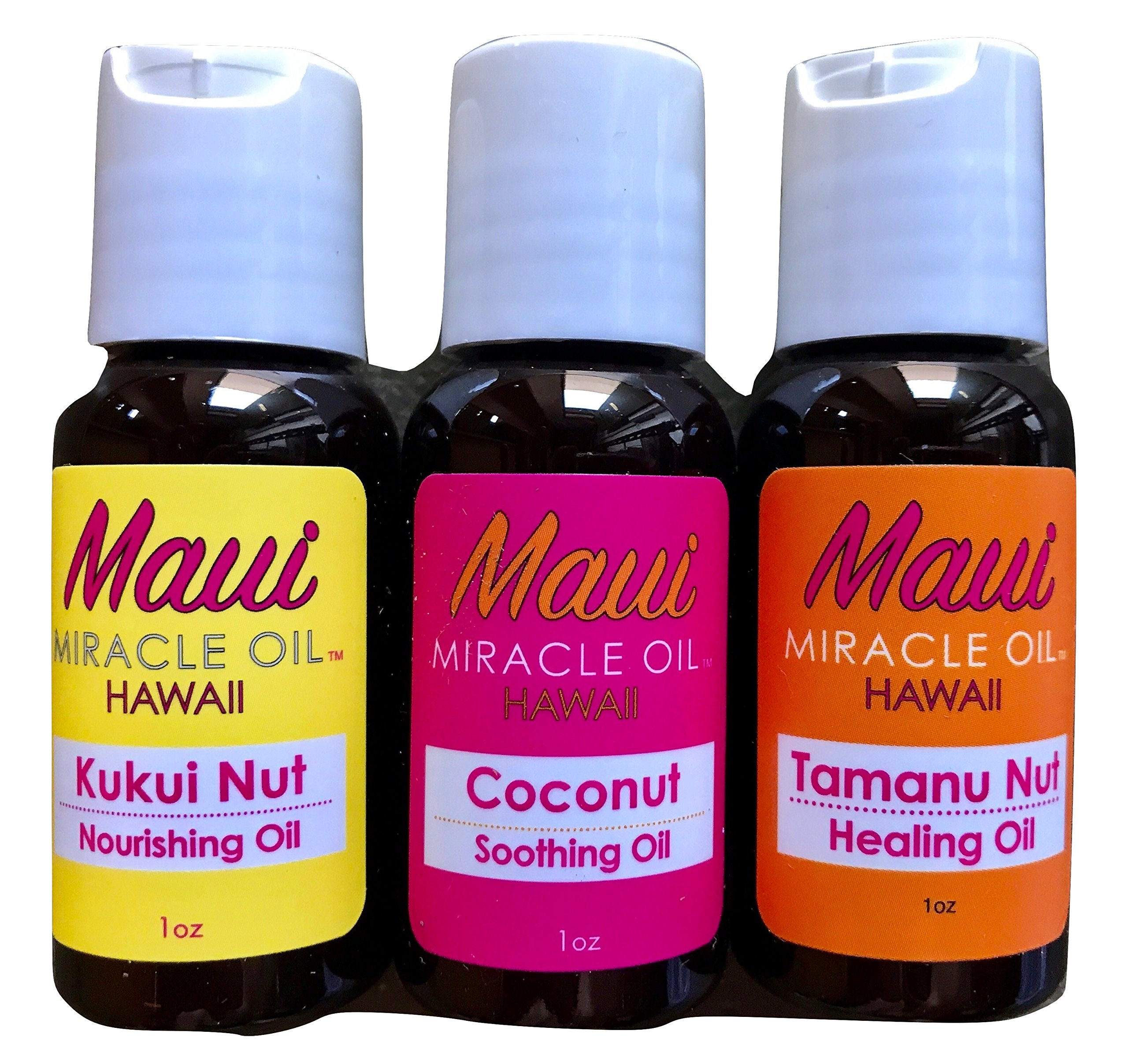 Maui Miracle Oil Hawaii (4.5 Ounce, Tamanu Nut Healing Oil