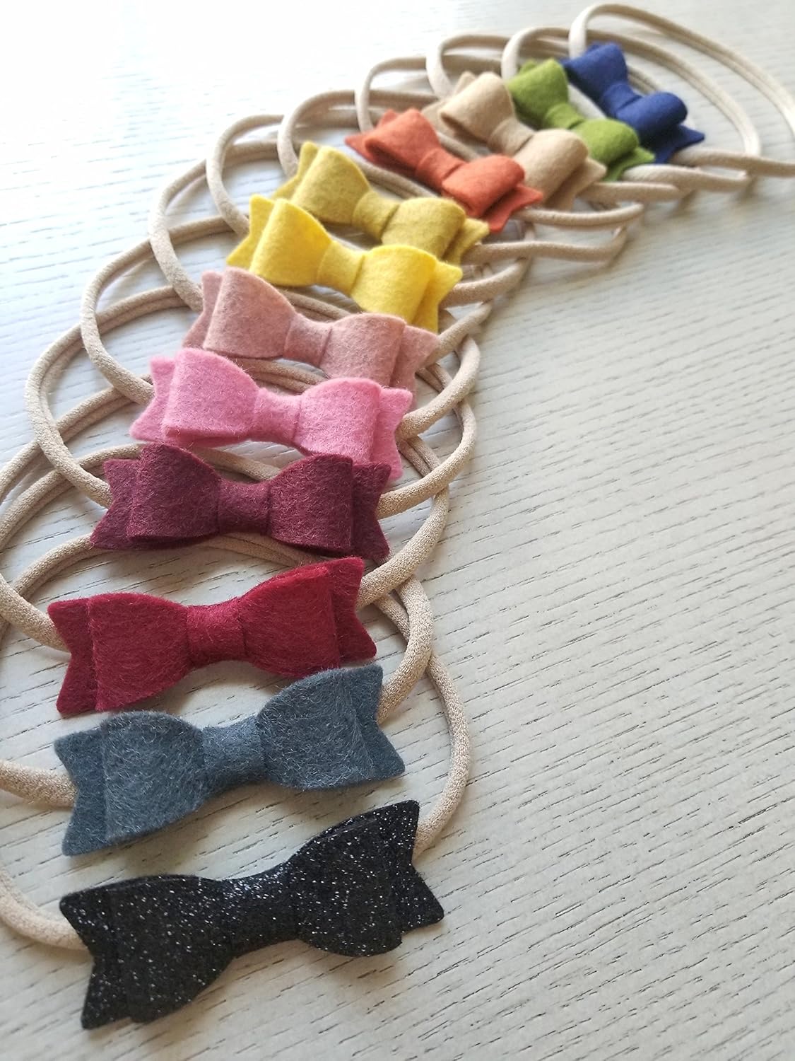 fall bows for baby girl