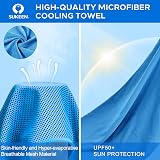 Sukeen Cooling Towel 4 Pack 40x12 Neck Sweat Cooling Sports view 6