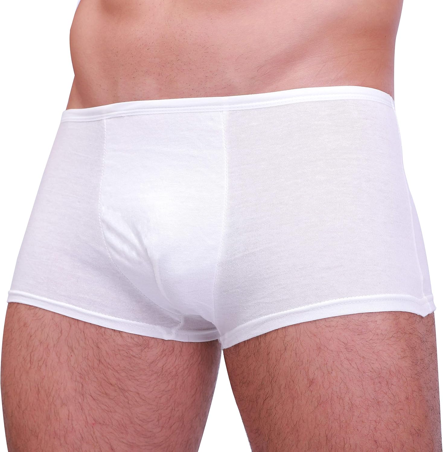 Men's disposable underwear100 cotton underwear, white, men's