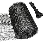 Gardzen 6.8ft x 30ft Anti Bird Netting, Pond Net with 20pcs Cable Ties - Protect Your Garden Vegetables Fruit Plants Ponds