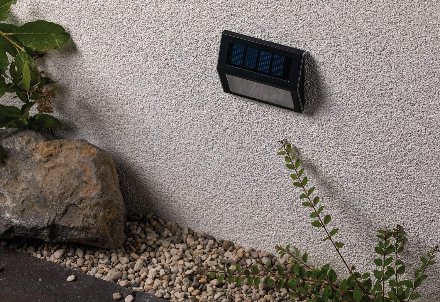Paulmann 94234 Solar LED Stair Luminaire Step Light Outdoor With 1x0.05 Watt Anthracite Plastic 3000 K Warm White - Image 5