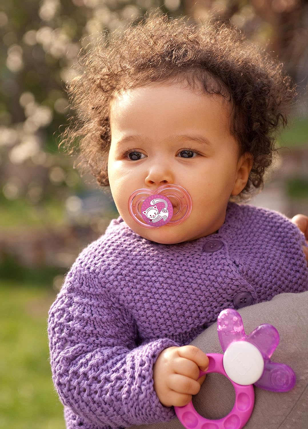 Premium Comfort and Oral Care Perfect Collection Girl Baby Pacifier 6