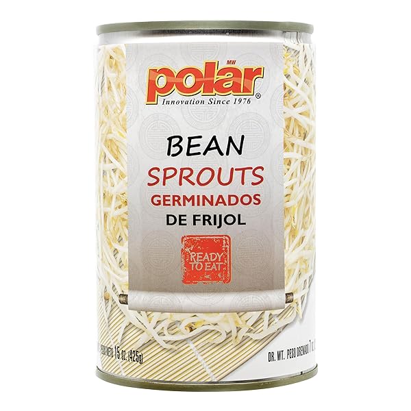 MW POLAR CANNED VEGETABLES, BEAN SPROUTS, 15 -OUNCE...
