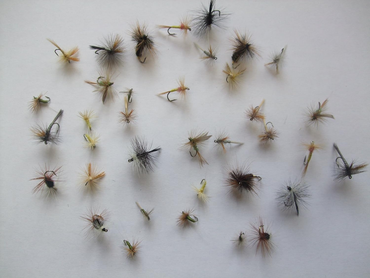 36 DRY FLIES SELECTION FOR TROUT FLY FISHING Amazon.co.uk Sports