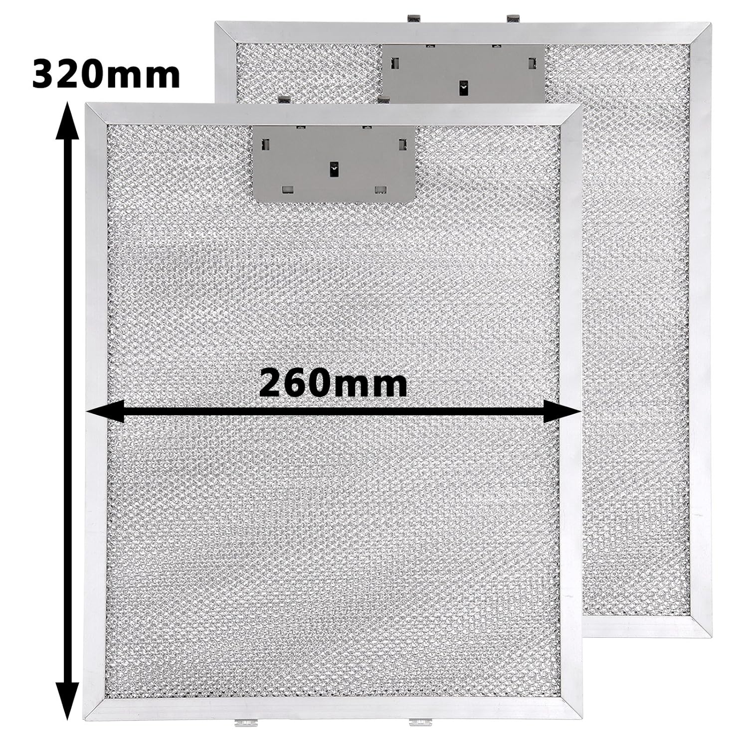 Allright Mesh Filter Metal Universal Grease Panel Vent Filter For Cooker Hood Pack Of 2 Silver Allright Mesh Filter Metal Universal Grease Panel Vent Filter For Cooker Hood Pack Of 2 Silver