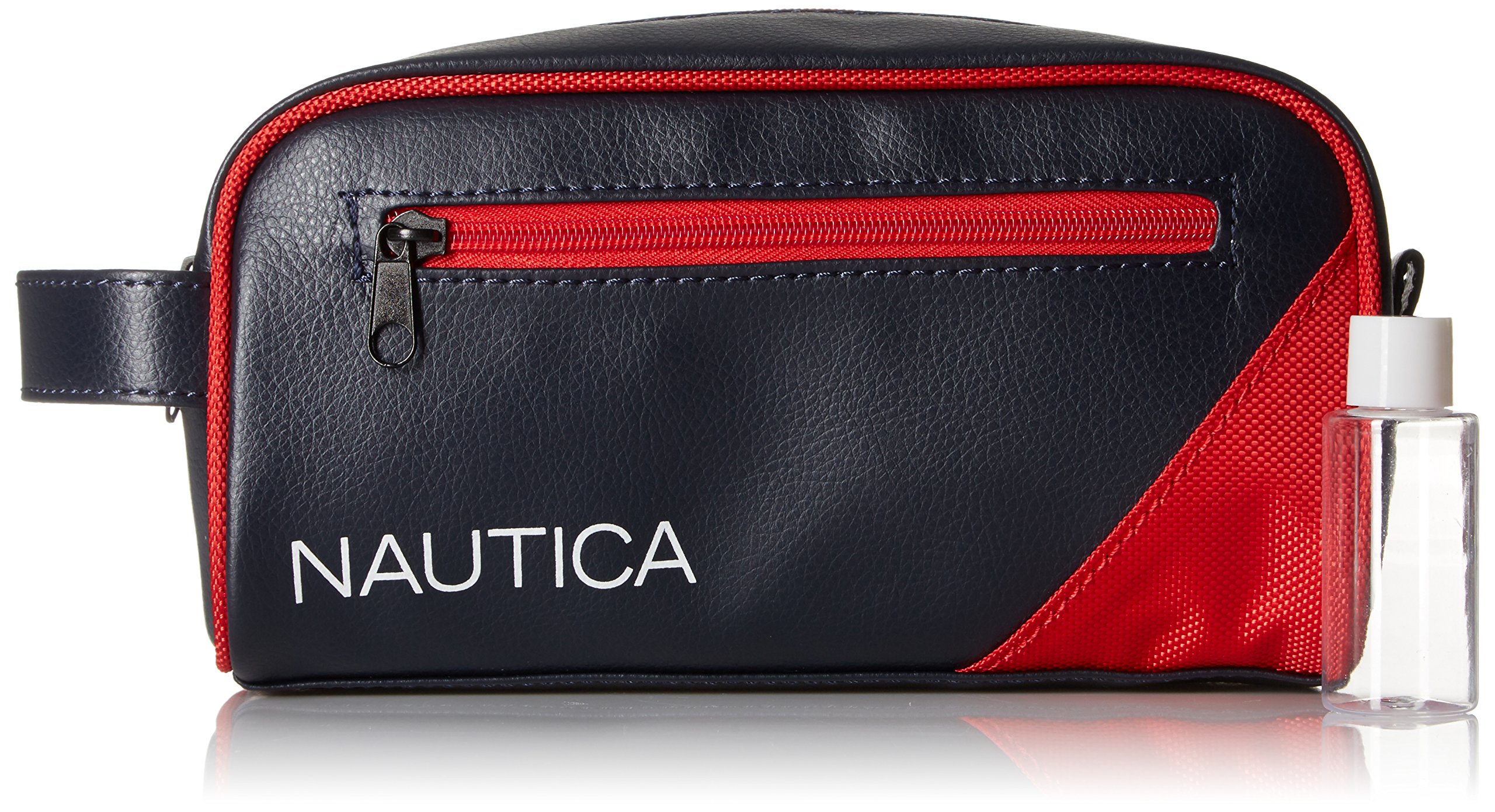 Nautica Mens Accessories Men's Top Zip Travel Kit Toiletry Bag Organizer Accessory