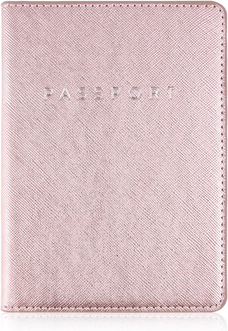 Leminimo PU Leather Passport Cover Holder With RFID Blocking - Passport Case