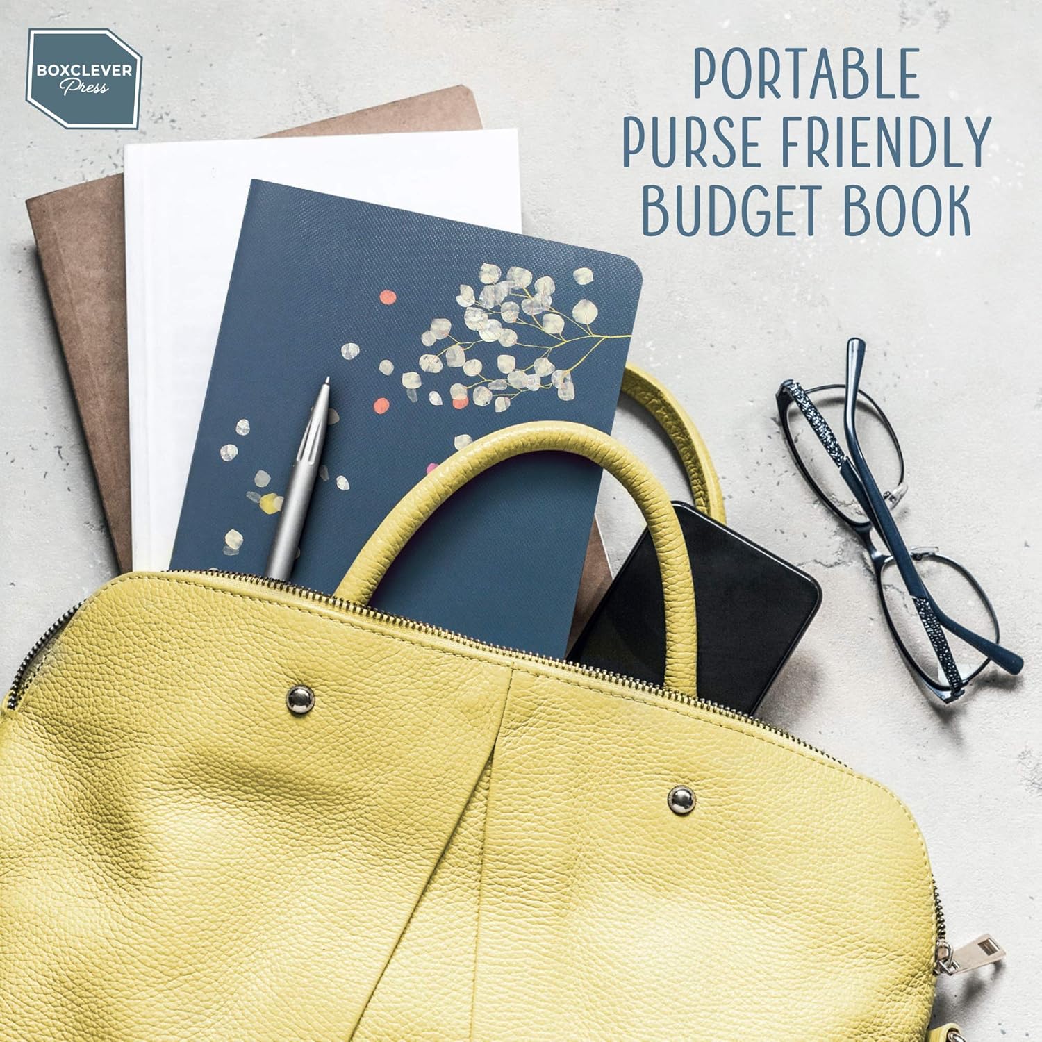 Boxclever Press Budget Planner. Budget, Save & Become Debt Free with this Undated Planner. Lightweight Budget Book & Bill Organizer with Christmas Expenses & Monthly Planner Sections. Size 8.5 x 5.5in : Office Products