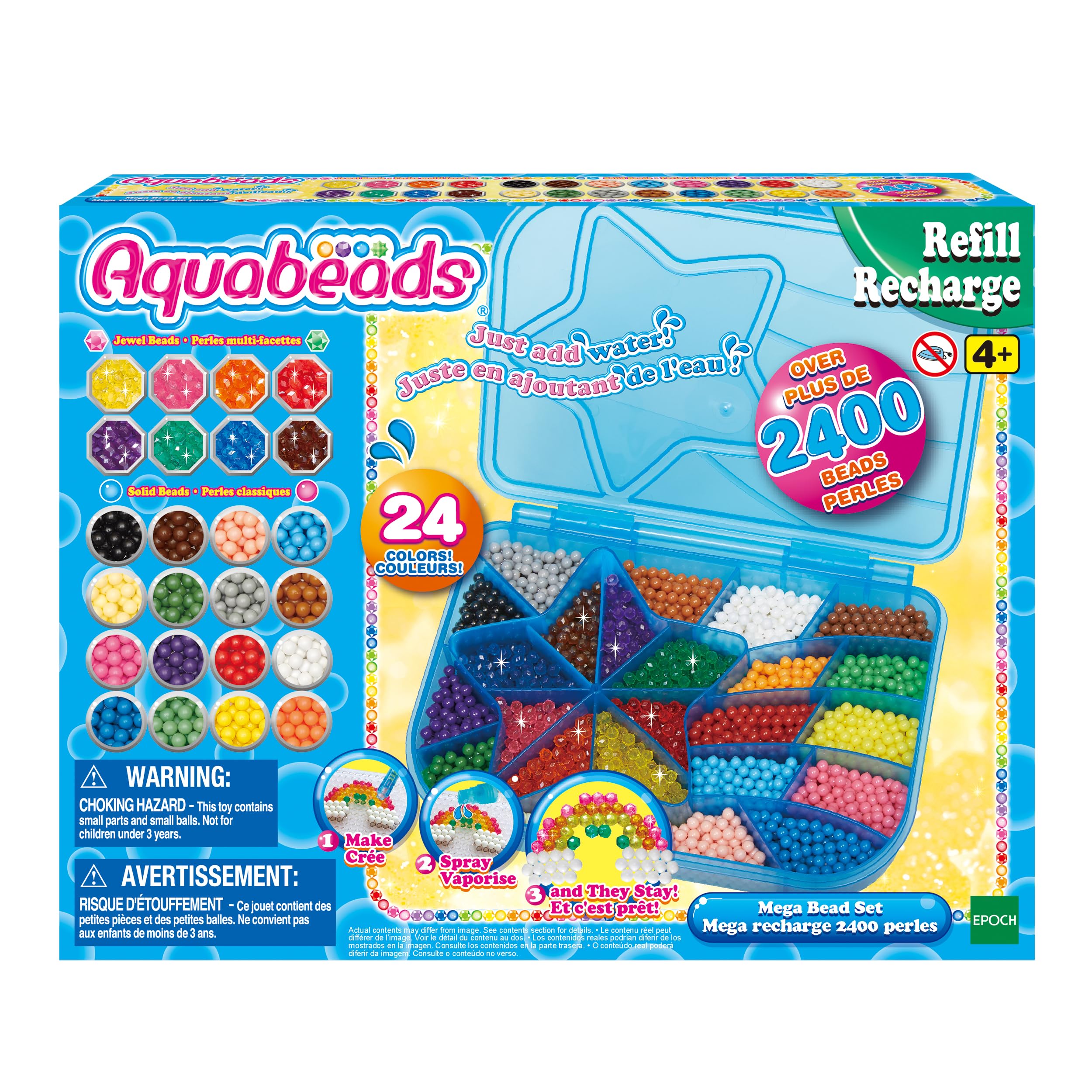 Aquabeads 31502 Mega Bead Set - Arts and Crafts Bead Activity Toy