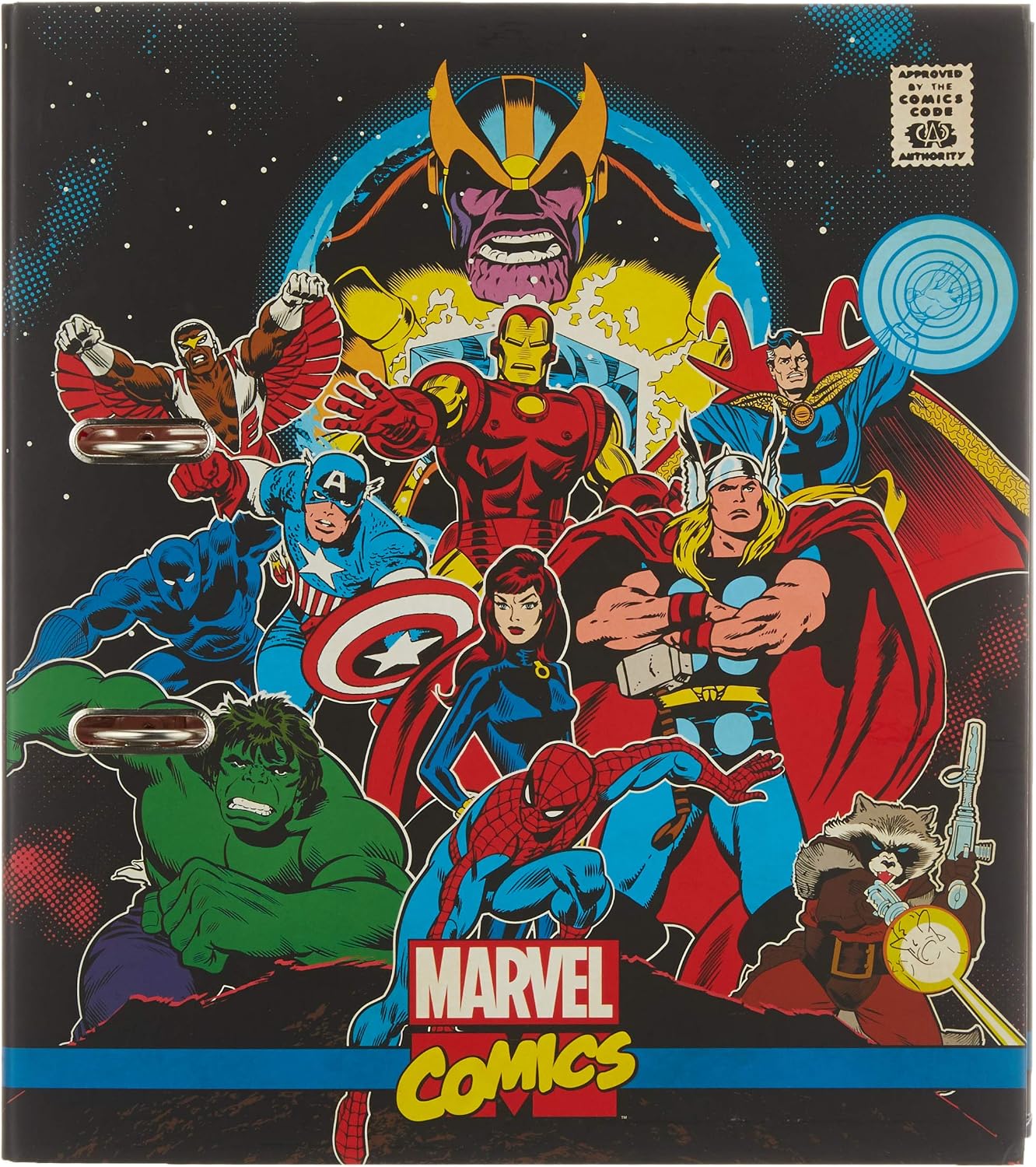 Official Marvel Avengers Lever Arch File – A4 File Folder – BigaMart