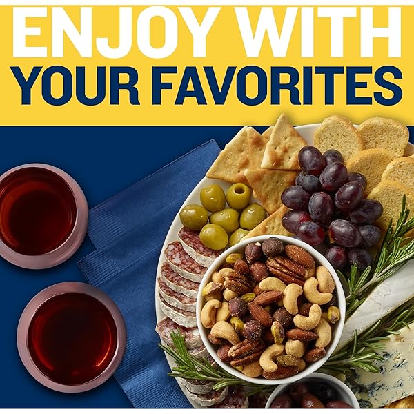 PLANTERS DELUXE MIXED NUTS WITH SEA SALT, 27 OZ RESEALABLE CONTAINER – VARIETY MIXED NUTS SNACKS WITH CASHEWS, ALMONDS, PECANS, PISTACHIOS & HAZELNUTS – ENERGY BOOST – KOSHER