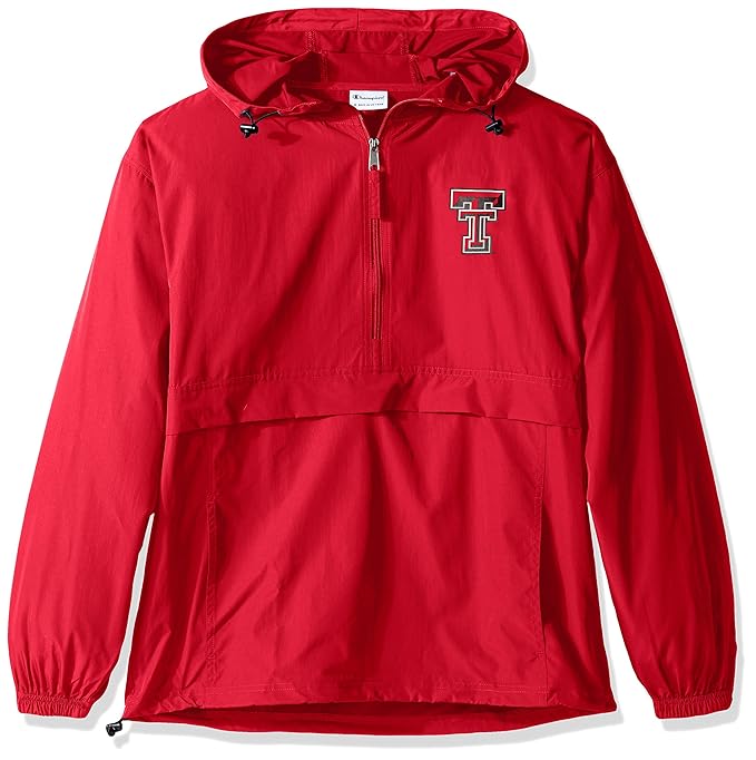 red champion packable jacket