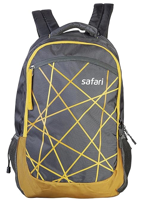 Safari 37 Ltrs Grey Laptop Backpack (Kaleidoscope Grey)