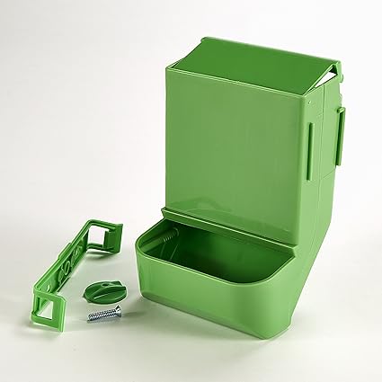 Amazon Com Kaytee Gravity Bin Feeder With Bracket Assorted