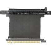 Pci-E 16x Riser Card,PCI Express 3.0 16X Extension Cable 90 Degree High Speed Riser Card -70mm