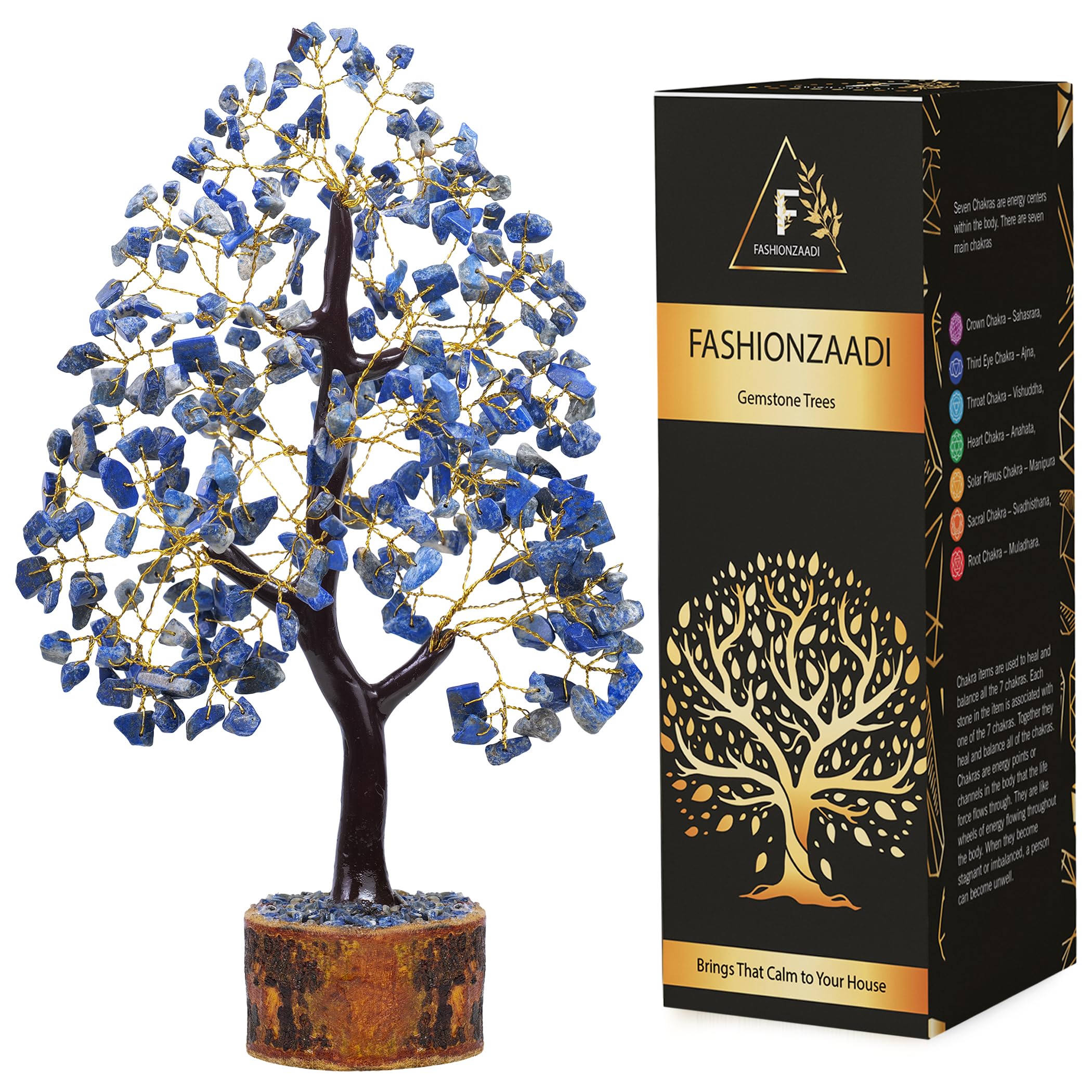 Lapis Lazuli Tree, Gemstone Tree, Stone Bonsai