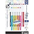 PILOT FriXion Fineliner Erasable Marker Pens, Fine Point, Assorted Color Inks, 12-Pack (11452)