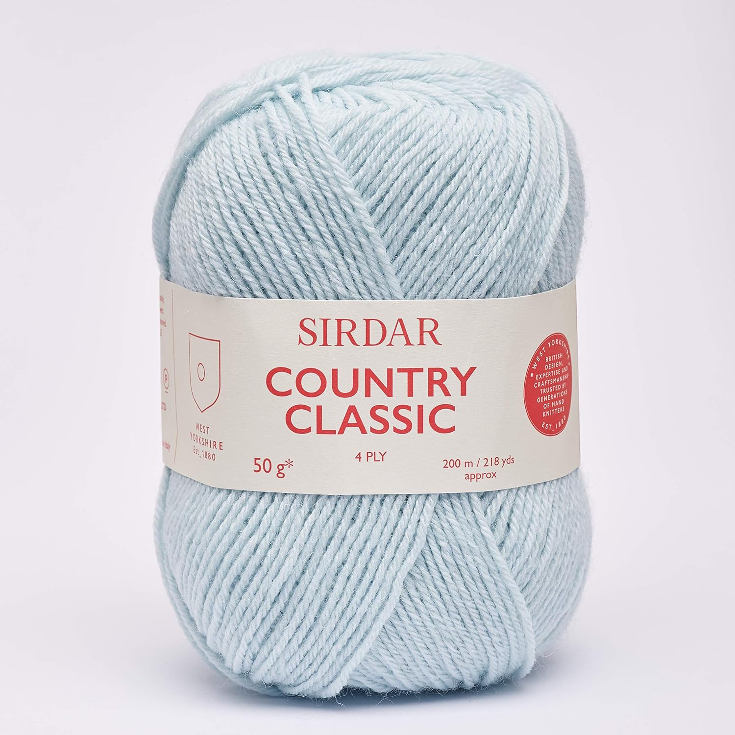 Sirdar Country Classic 4 Ply, Light Green (963), 50g, Spring Green