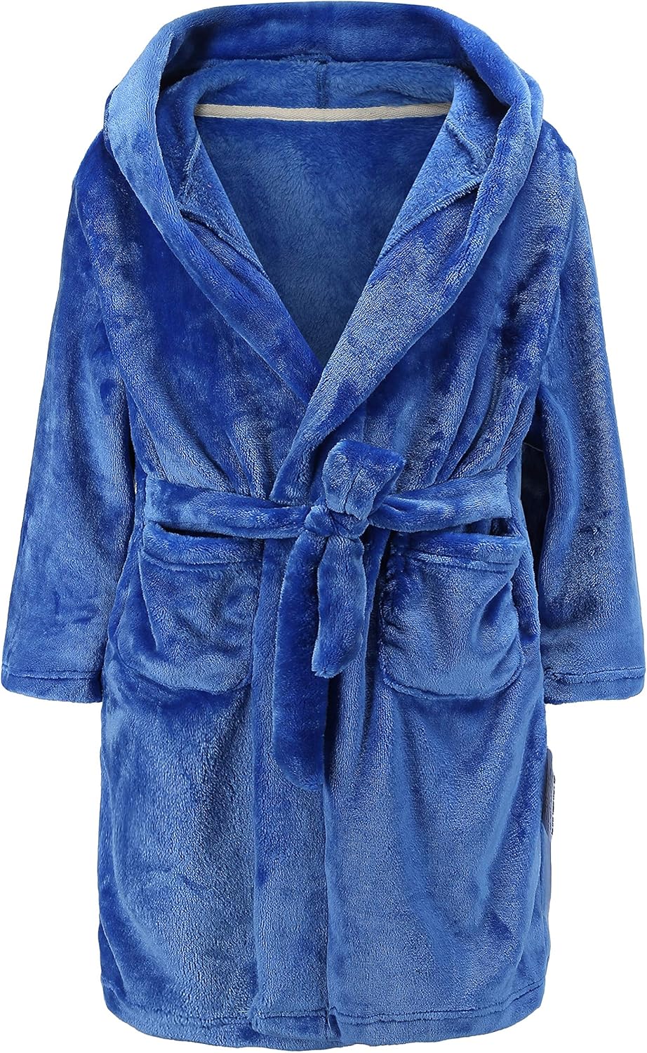 Boys Girls Bathrobes Soft Hooded Sleepwear Robe: Clothing