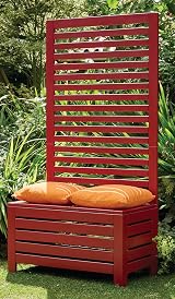 Ronseal Garden Paint Moroccan Red 750ml - Waterproof & Durable view 2