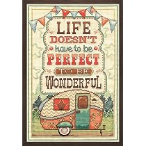 Tobin 2903 'Life Is Wonderful' Counted Cross Stitch Kit | 14-Count Aida Cloth, 8x12 Inch Finished Size - View #10