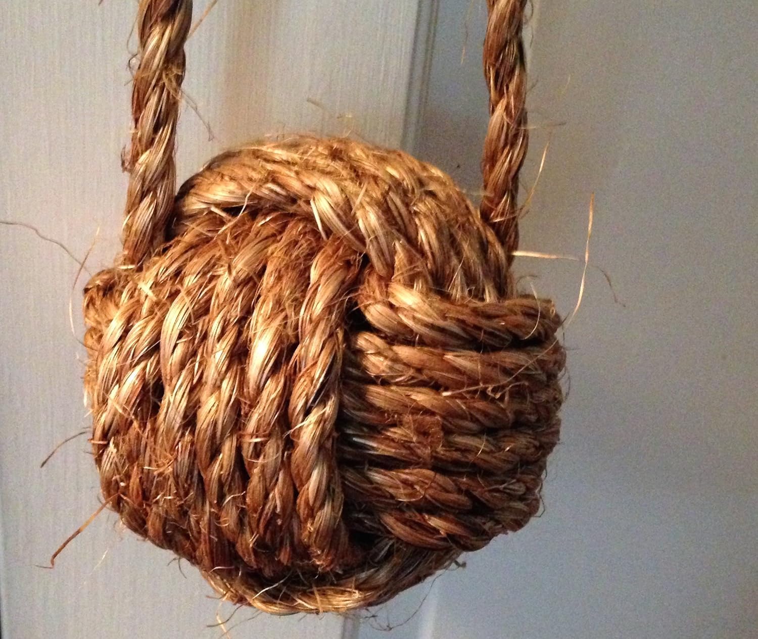 Rope door stop nautical decor Handmade