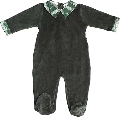baby boy green romper