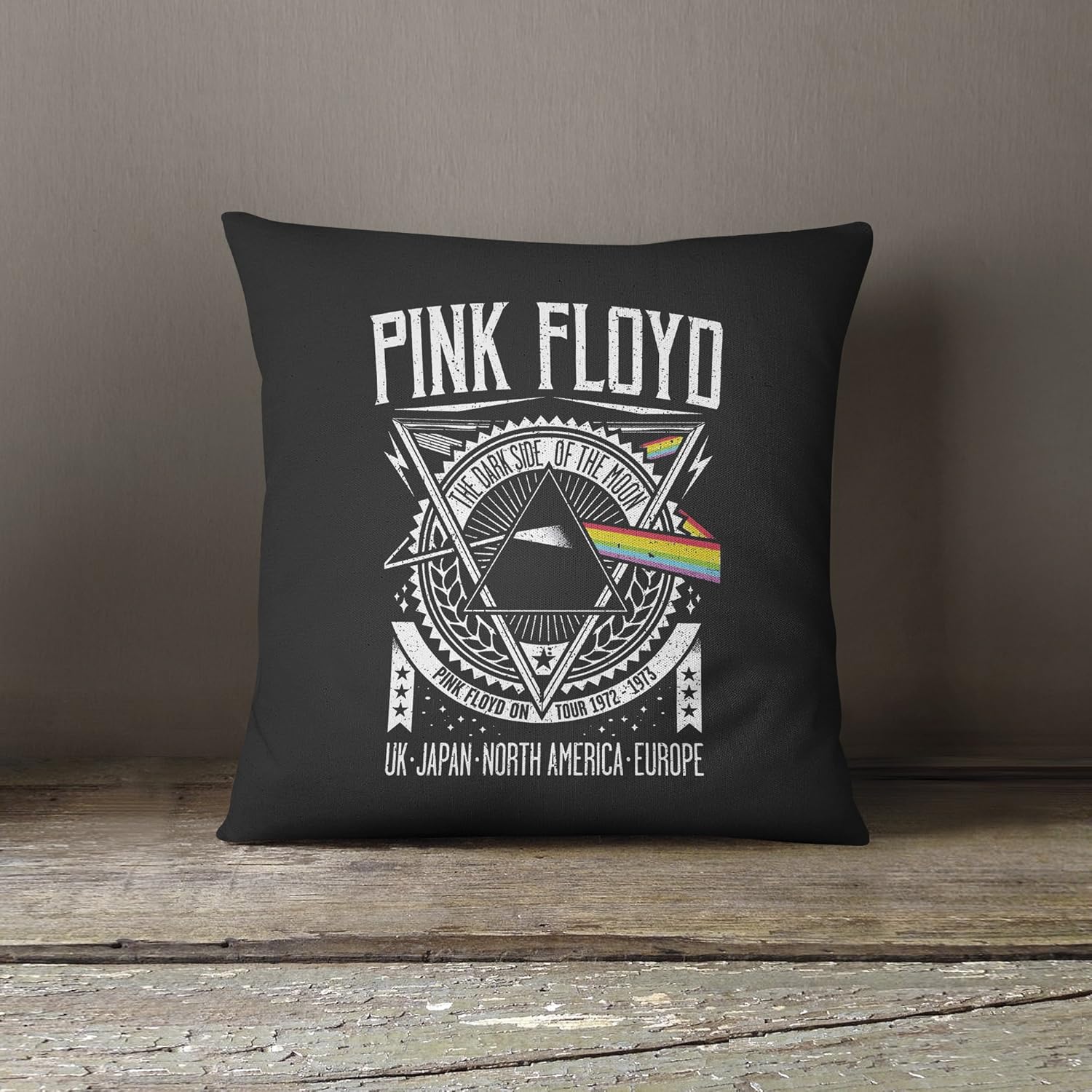 40cmx40cm Lamaglieria Coussin Pink Floyd Pf0002 Coussin Decoratif