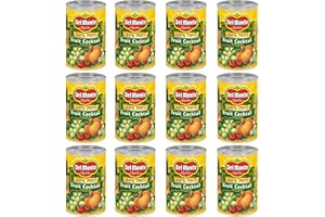 Del Monte Canned Fruit Cocktail in 100% Fresh Juice, 15 Ounce (Pack of 12)
