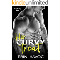 His Curvy Treat: An Older Man and Curvy Younger Woman Holiday Romance (Curvy Holiday) book cover